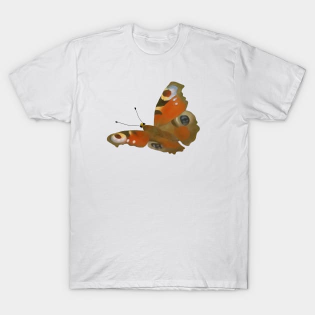 Fliegender Schmetterling T-Shirt by Blumchen
